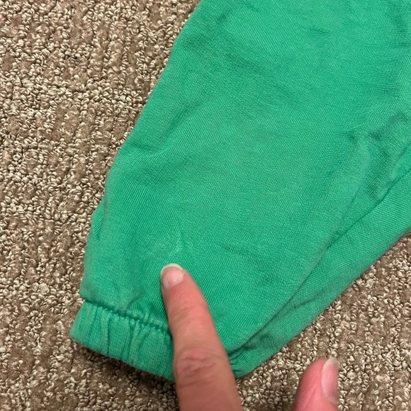 H&M 2-Piece Sweatshirt Joggers Set Green Unisex for Baby - Picture 2 of 6